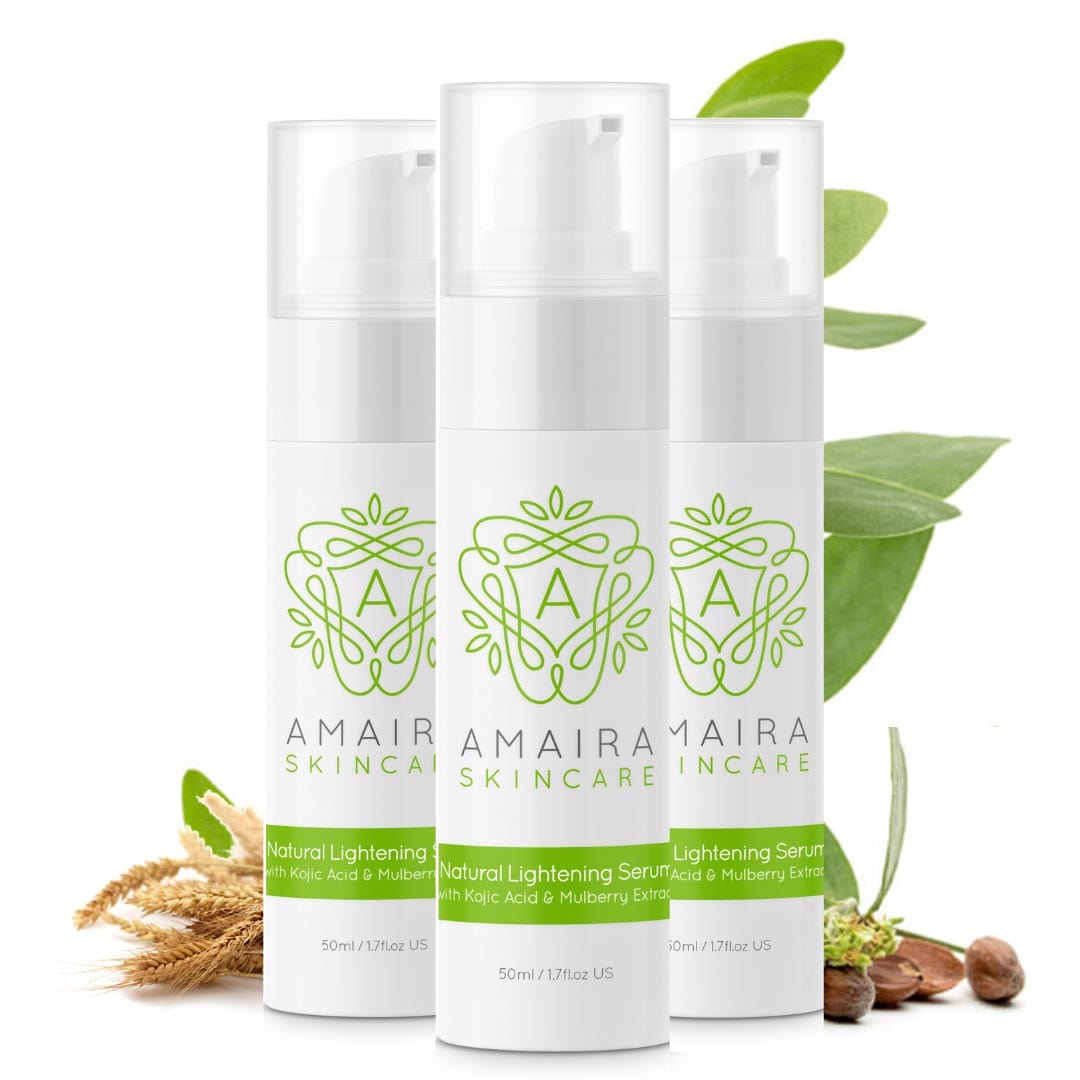Amaira Natural Lightening Serum with Kojic Acid and Mulberry Extract - One Time Offer